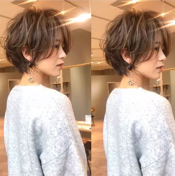 Asian Short Haircut
