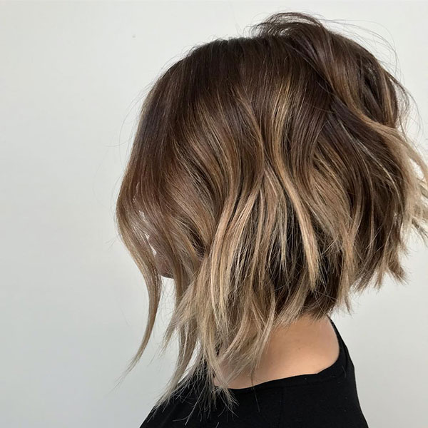 Inverted Bob For Thick Wavy Hair