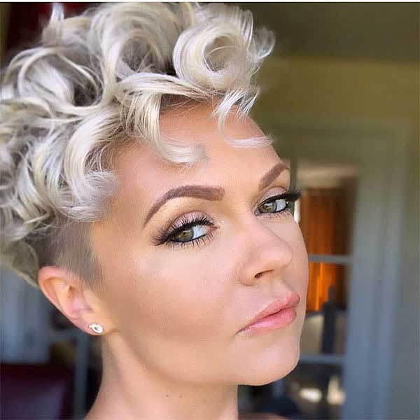 Very Short Hairstyles For Thick Curly Hair