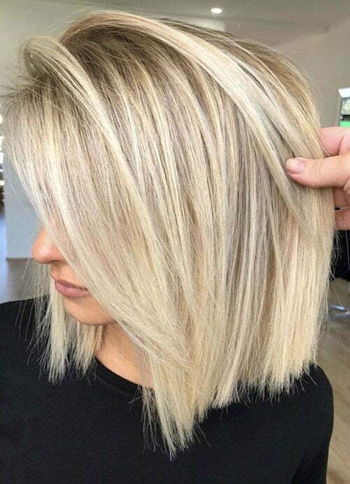Short Straight Cute Blonde Haircuts-15
