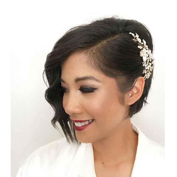 Bridal Hairstyles For Short Hair
