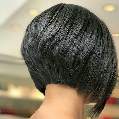 Back View Of Short Layered Haircuts