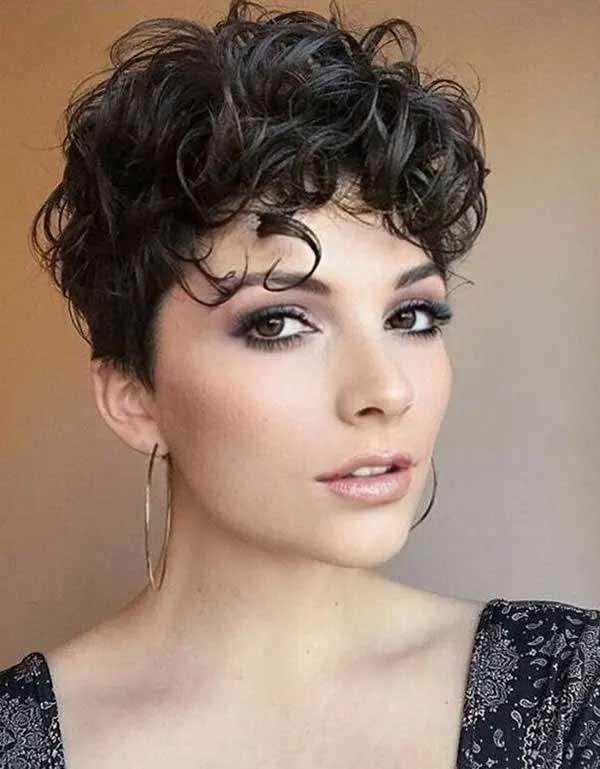 Very Short Curly Hairstyles