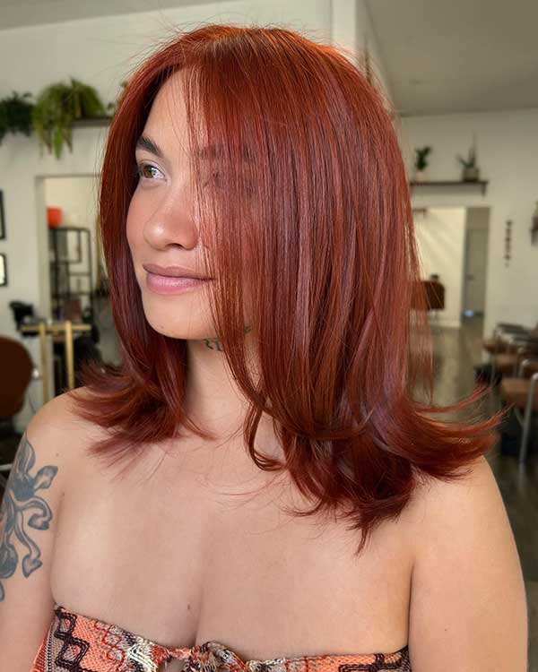 Red Hair Colors For Short Hair