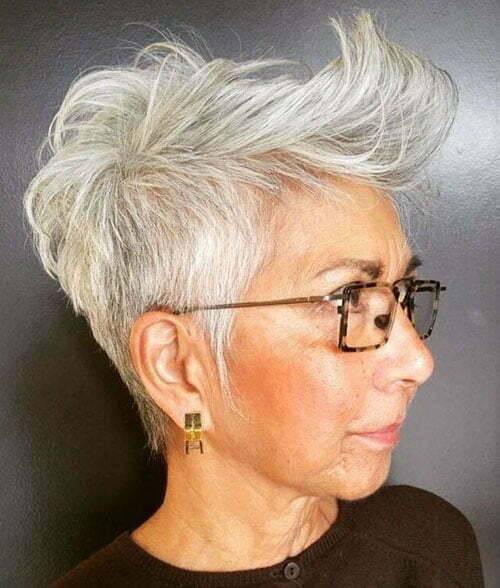 Pixie Haircuts For Older Women With Fine Hair