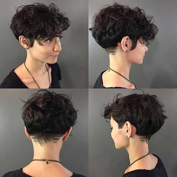 Pixie for Women with Curly Hair