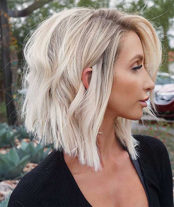 Shoulder Length Hair With Long Layers