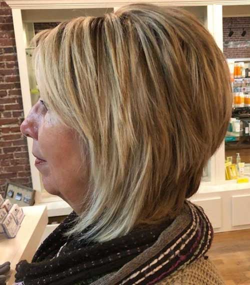 Short Layered Hairstyles For Women Over 50