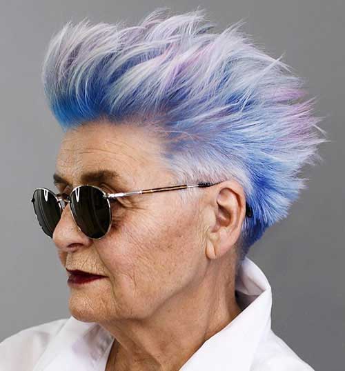 Short Hairstyles For Women Over 60 With Glasses