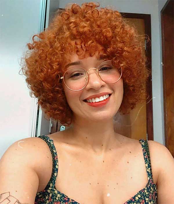 Short Red Curly Hair Styles