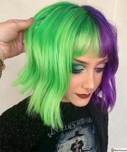 new green hairstyles