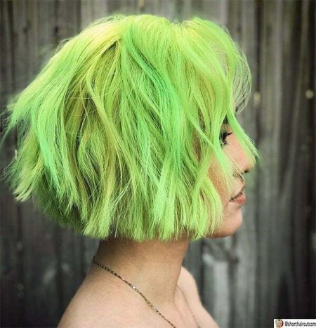 summer green hair ideas