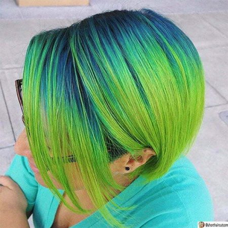 super green hair color