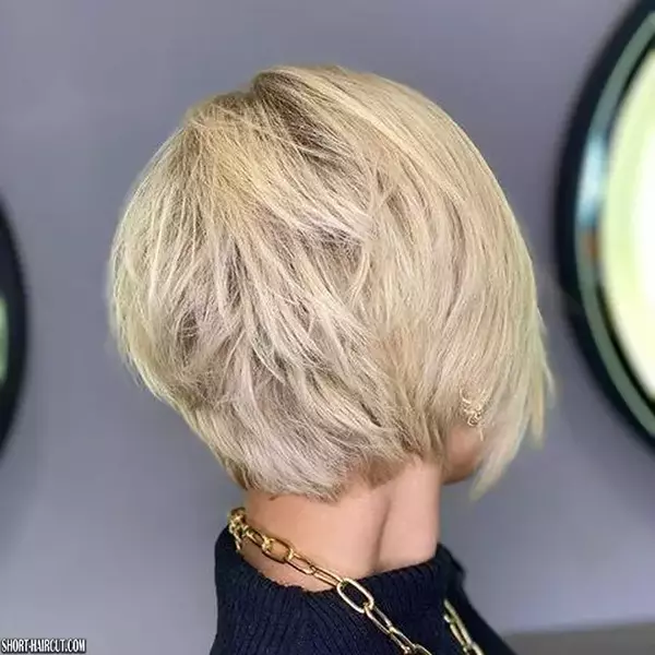 Short Hairstyle Back View